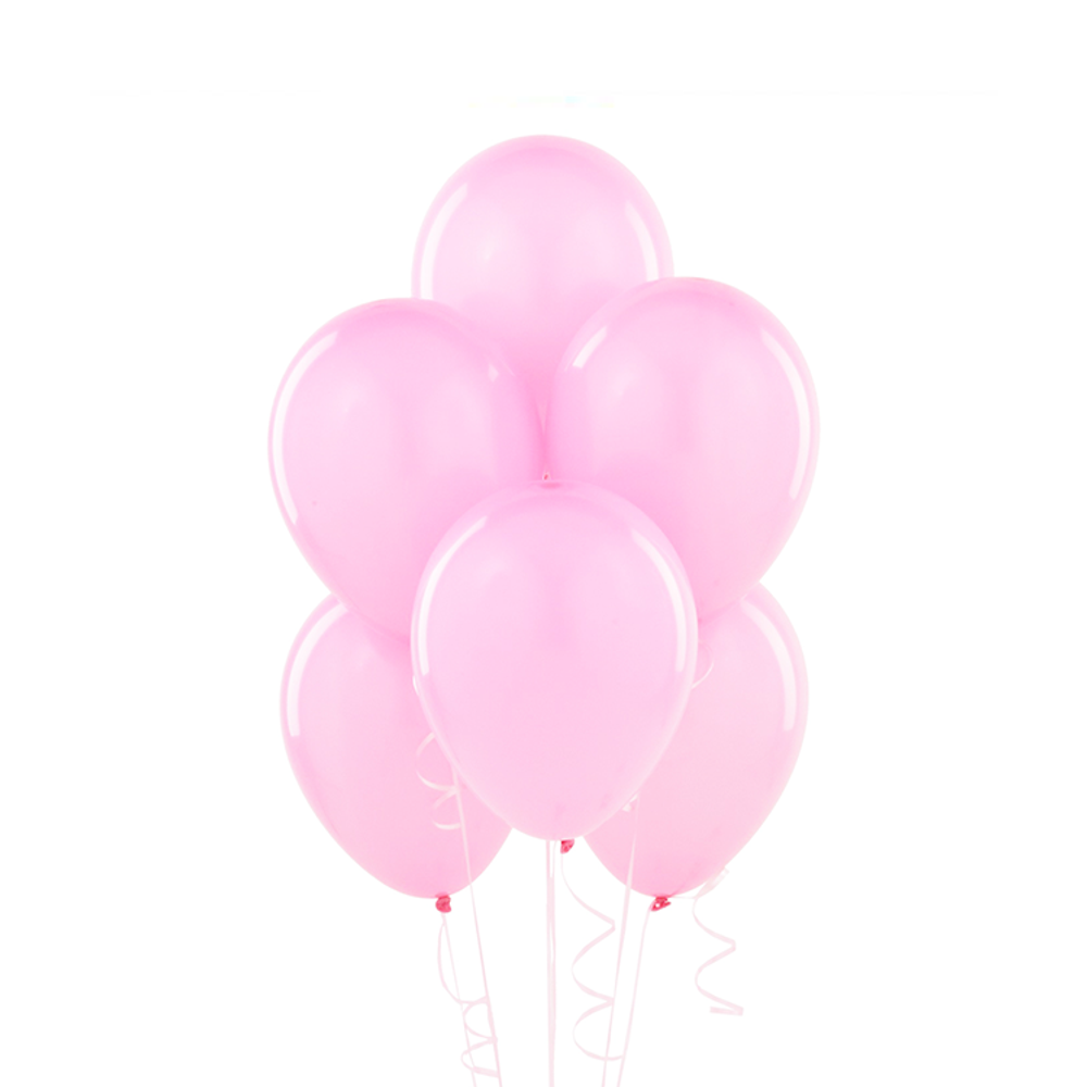 Нежно-розовый воздушный шар, 36 см