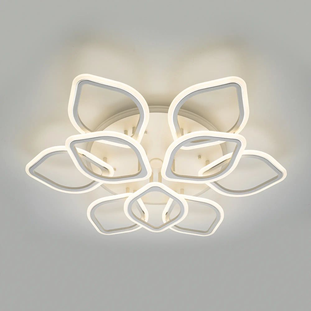 Citilux Ромби Смарт CL236A190E RGB Умная люстра Белая