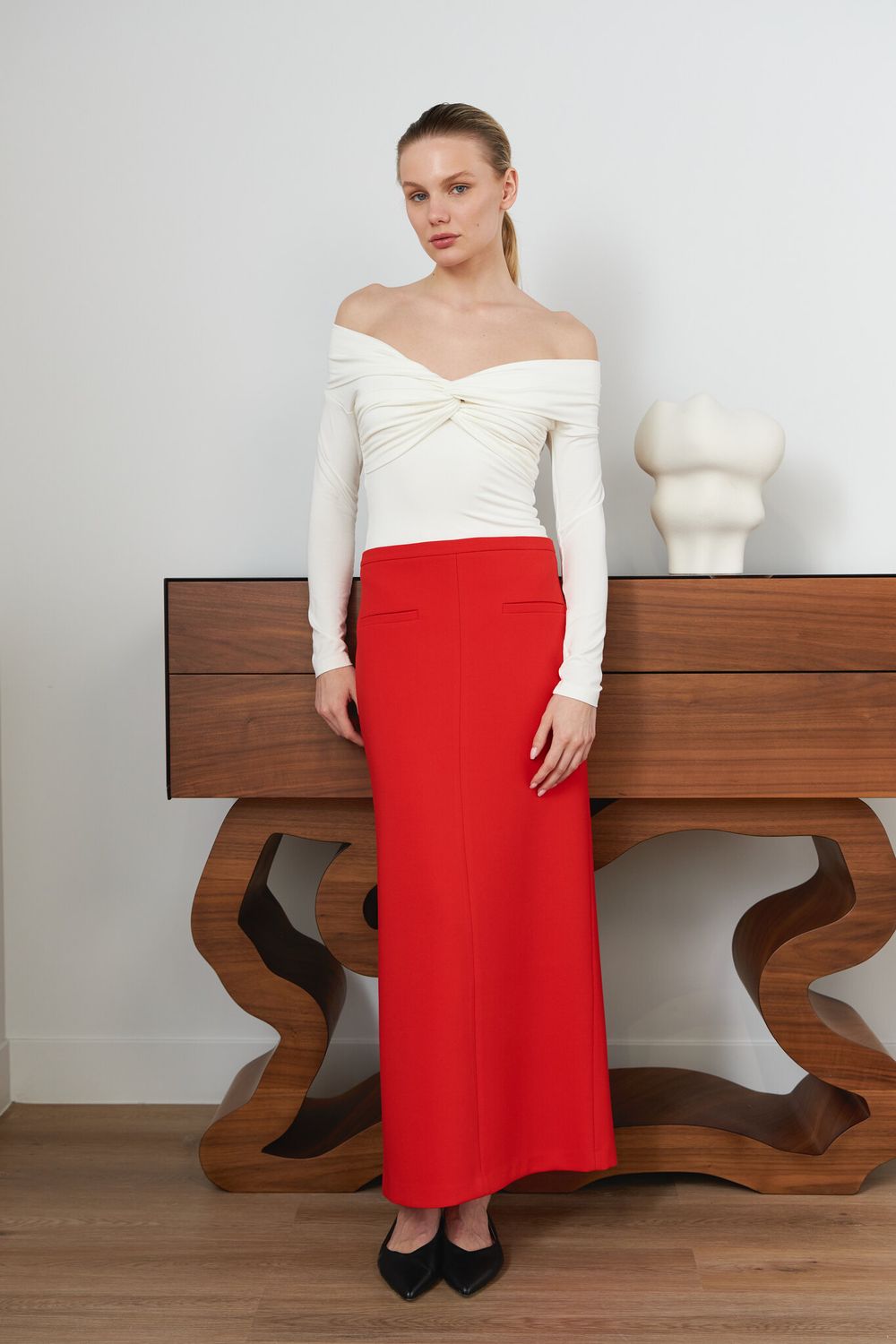 ТОП-БОДИ С ОТКРЫТЫМИ ПЛЕЧАМИ, МОЛОЧНЫЙ