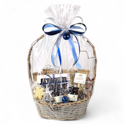 Большая подарочная корзина Снежный вальс