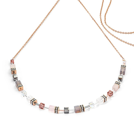 Колье Coeur de Lion Rose-Grey 3035/10-1912