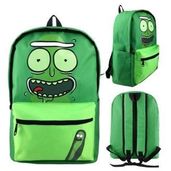 Рюкзак огурчик Рик из Рик и Морти Rick and Morty