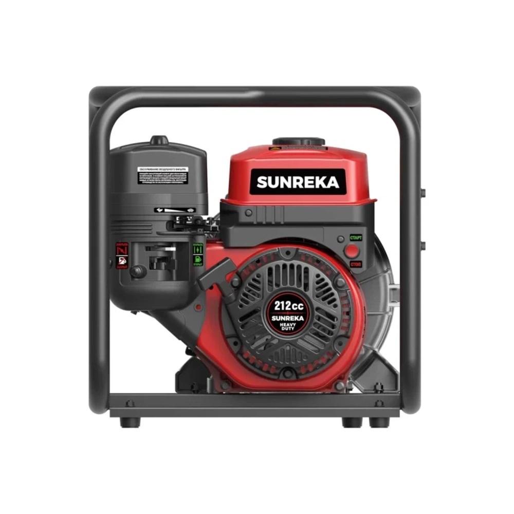 SUNREKA GWP50T мотопомпа бензиновая 7 л.с, 520 л/мин, диаметр 50 мм, 215004