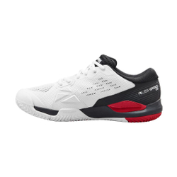 Мужские кроссовки теннисные Wilson Rush Pro Ace M - white/black/poppy red