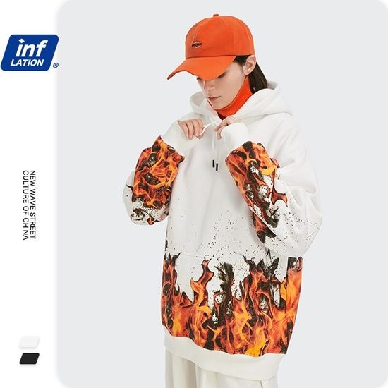 Худи INF Fire(white)