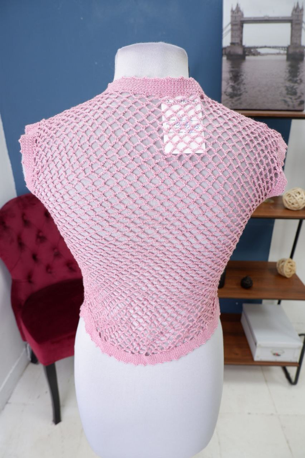 Жилетка вязаная 40 размер