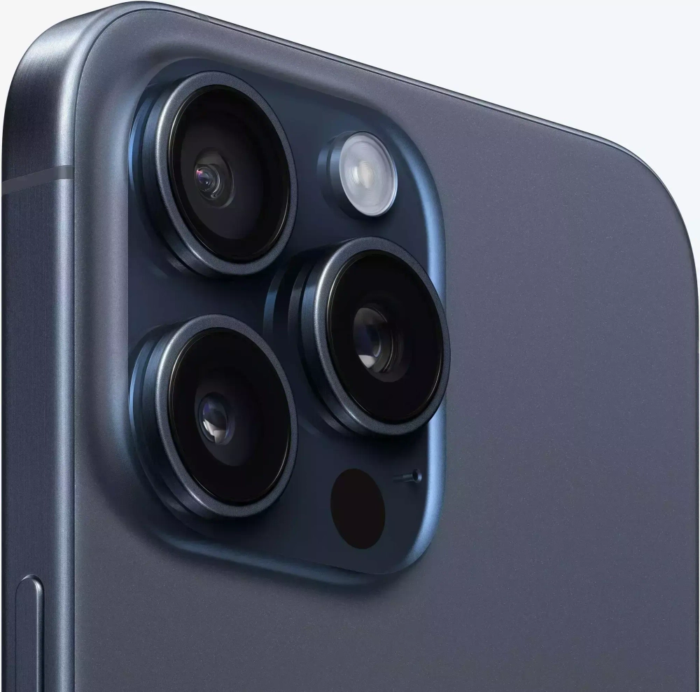 iPhone 15 Pro 128 ГБ. eSIM. синий титан