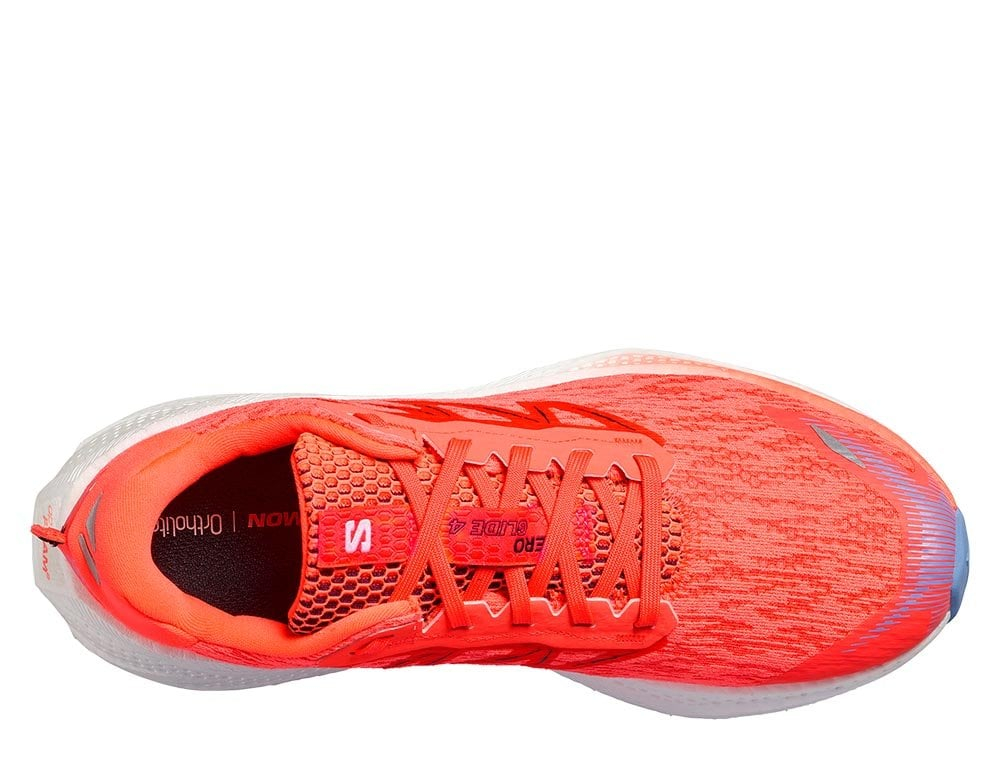 Кроссовки для бега мужские Salomon Aero Glide 4 M Оранжево-фиолетовые