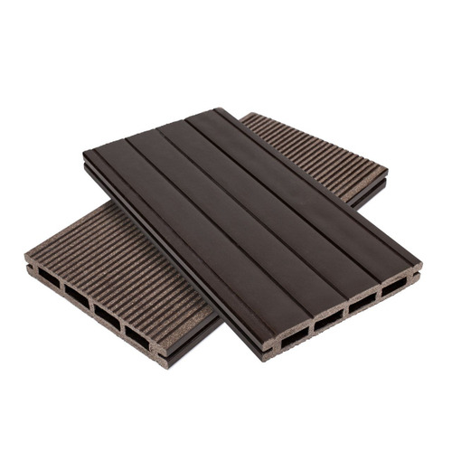 Террасная доска NanoWood "Lite" Вельвет (Венге) (140х20х4000мм)