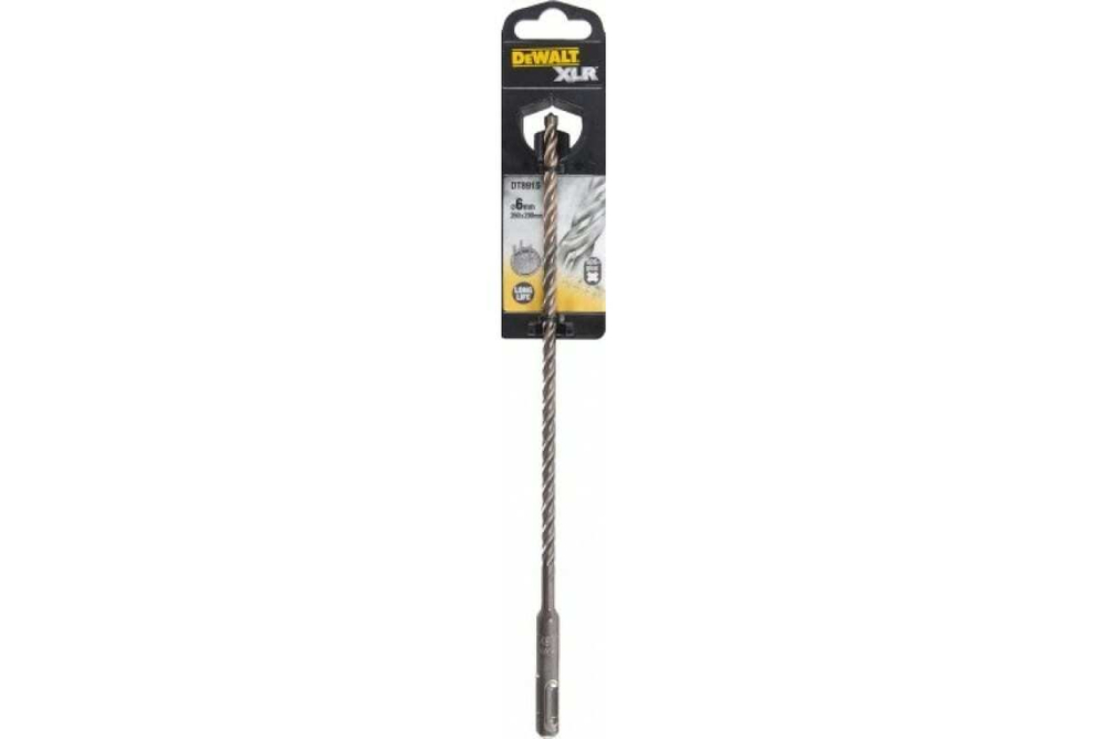 DeWalt, DT8915, Бур SDS-plus XLR, 6 x 260 x 200 мм, шт