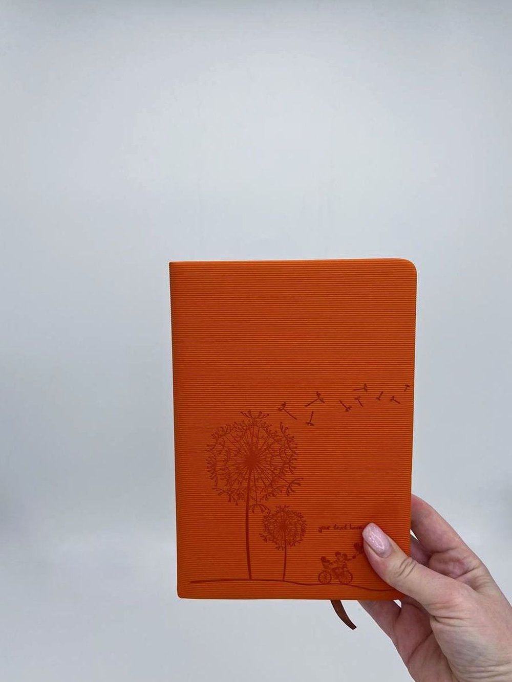 Блокнот 144 л А5 линейка одуванчик оранжевый (8344-15)