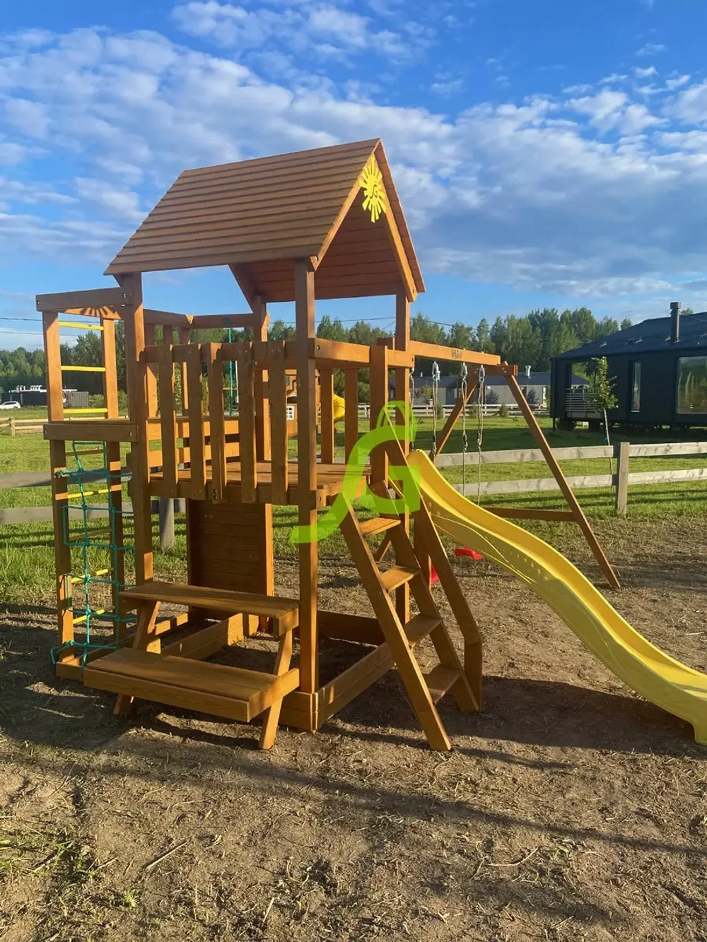 Детская площадка Крафт Pro 3 (скат 2,2)