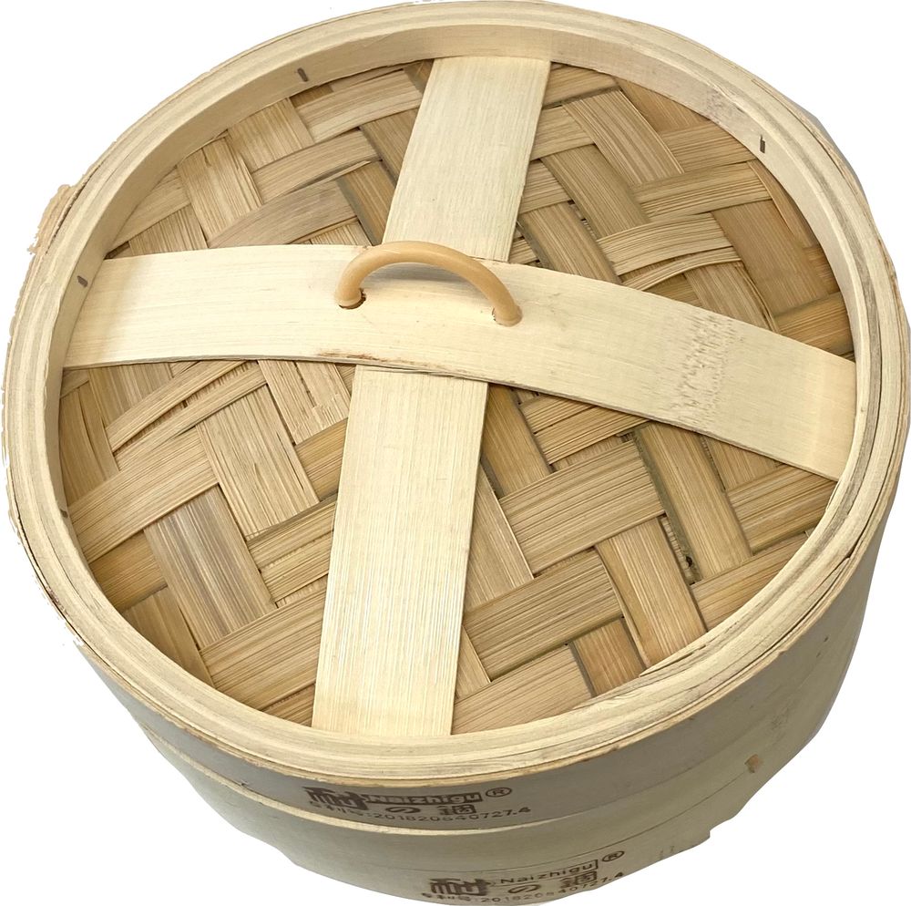 Пароварка бамбуковая WeiWang Steamer 1 ярус 17 см
