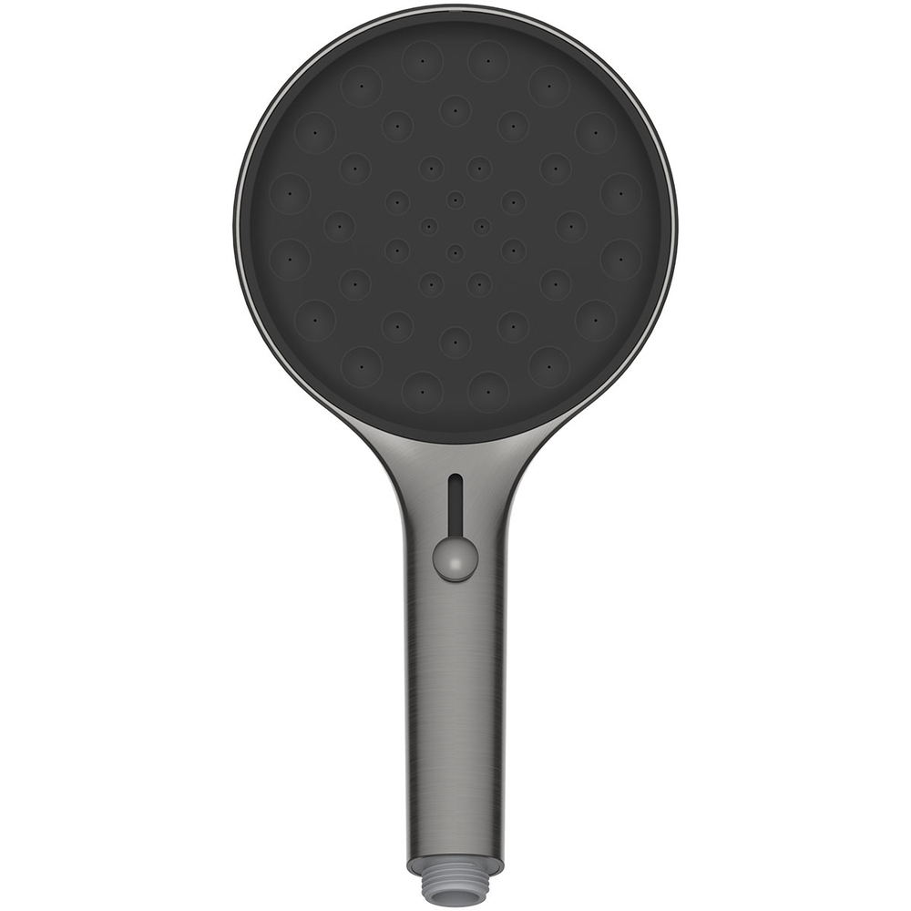 Душевой комплект Vincea Inspire VSFW-3I21MT2GM встраиваемый, термостат, двухрежимный, вороненая сталь