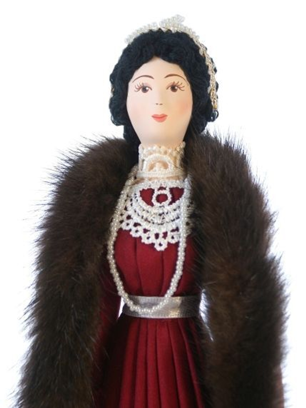 Кукла фарфоровая коллекционная в стиле модерн