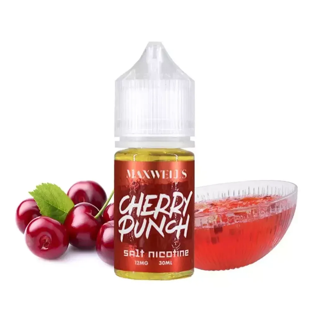 Maxwell&#39;s Salt 30 мл - Cherry Punch (20 мг Hybrid)