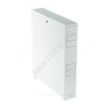 Шкаф коллекторный наружный сталь ШРН-1 450х118х652-715мм RAL 9016 (Белый) Wester 0-32-1010