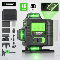 лазерный уровень,лазерный уровень 360,4D/16 линии,2 Батарейки