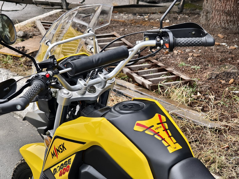 Мотоцикл Minsk GOOSE 400 (желтый)
