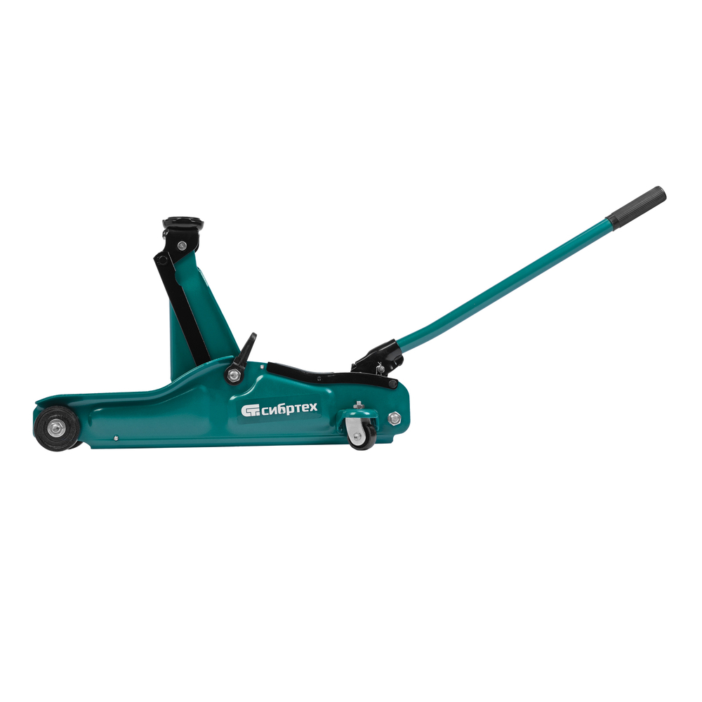 Домкрат гидравлический подкатной, 2 т, 85-330 мм, низкий подхват Сибртех