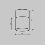 Потолочный светильник Technical C094CL-GX53-BS