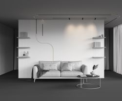 Трековый магнитный светодиодный светильник Maytoni Levity Flex TR186-1-8W2.7K-B