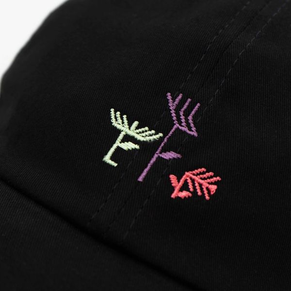 Кепка Dad Cap Wild Flowers Black - фото 3