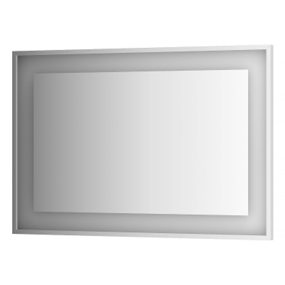 Зеркало Evoform в багетной раме со встроенным LED-светильником 27,5 W 110x75 см