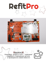 Верхняя панель клавиатуры для ноутбука Lenovo Flex 15 черный+оранжевый (90205225), оригинал