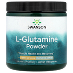 Swanson Vitamins, L-глютамин в виде порошка, 340 г (12 унций)