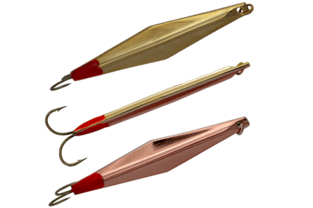 Блесна вертикальная ECOPRO Joker,  70мм, 11гр, золото/медь (G/C)