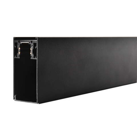 Шинопровод магнитный wolta WML-TR2/01B 2м чёрный однофазный