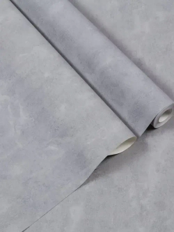 Обои винил горячего тиснения, моющиеся на флизелиновой основе Marvig Voyage 1.06м х 10.05м, штукатурка, цвет темно-серый