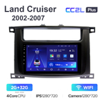Teyes CC2L Plus 9" для Toyota Land Cruiser 2002-2007