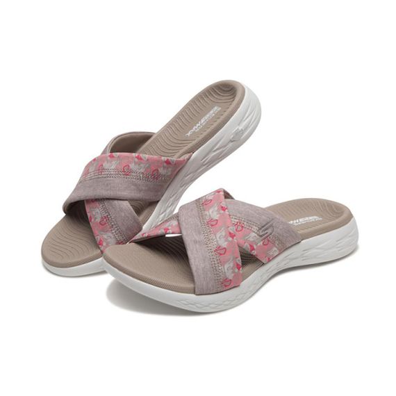 Skechers On The Go 600 'Brown Pink'