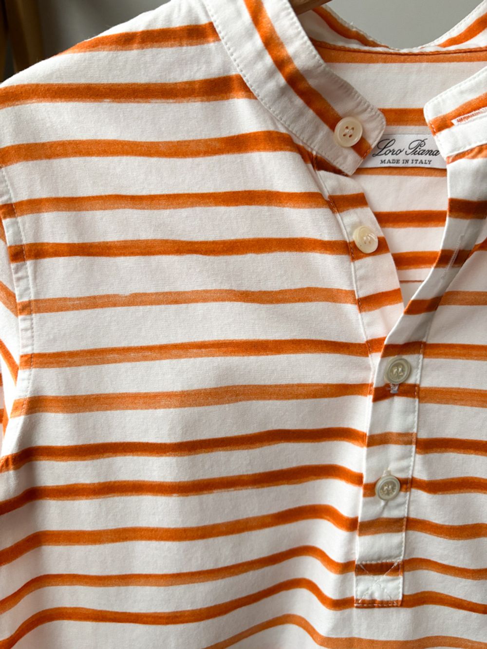 Новая хлопковая блузка Loro Piana, 116