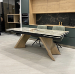 Стол М-City DISAUR Манхэттен 200 Пандора (Pandora), керамика, Дуб Галифакс