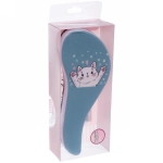 Расческа массажная детская «Pro Hair - Котик Луи», микс 4 цвета, 8*19 см (коробка PVC)