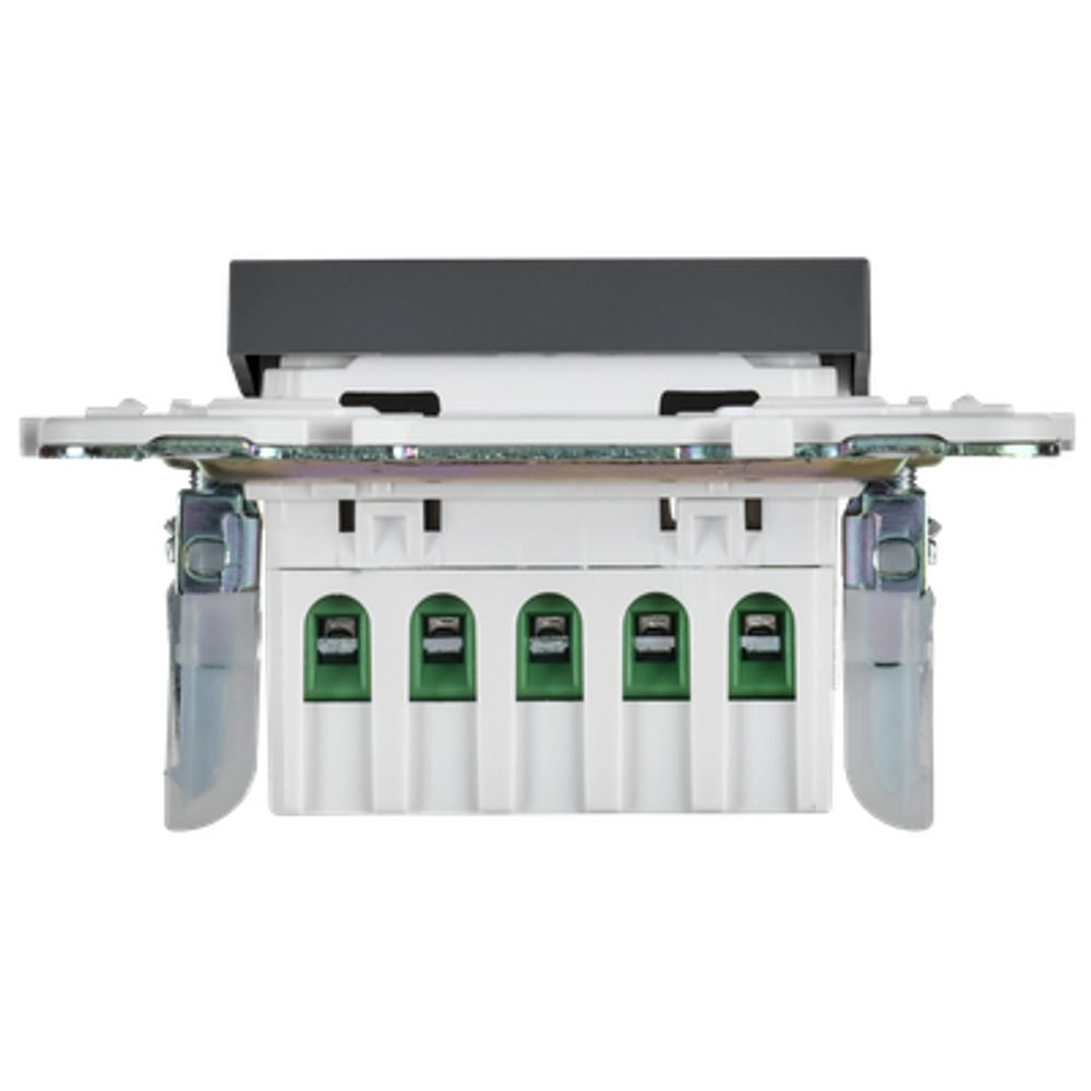 SKANDY Кнопка звонка с индикацией для отелей 10А SK-V17T титан IEK