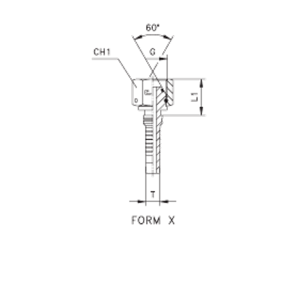 Фитинг DN 32 BSP (Г) 1.1/4 Interlock