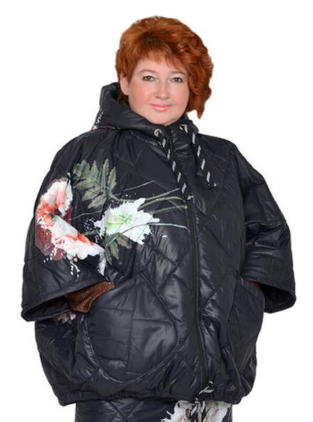 Куртка стеганая Цветочная фея