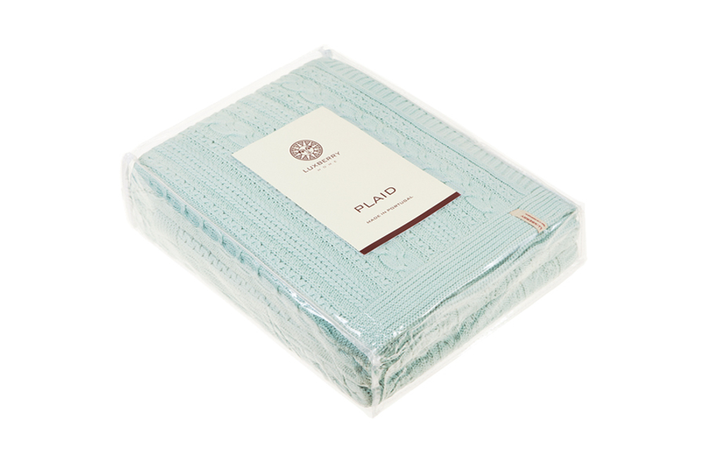 Плед 150x200 Luxberry Lux 45 аквамарин пак