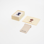 Синий вибростимулятор на пальцы Lunar