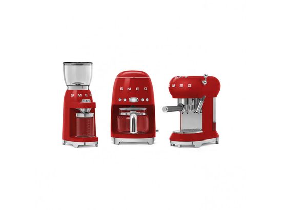 Капельная кофеварка, Красный Smeg DCF02RDEU