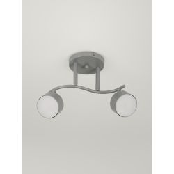 Светильник настенно-потолочный спот Rivoli   7077-702 2хGX53 15 Вт поворотный