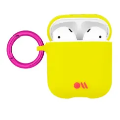 Case-Mate AirPods Hook Ups Case & Neck Strap Lemon