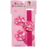 Набор аксессуаров для волос детский «Little baby- Мэри», микс 3 цвета (повязка, 2 заколки), 13*22 см