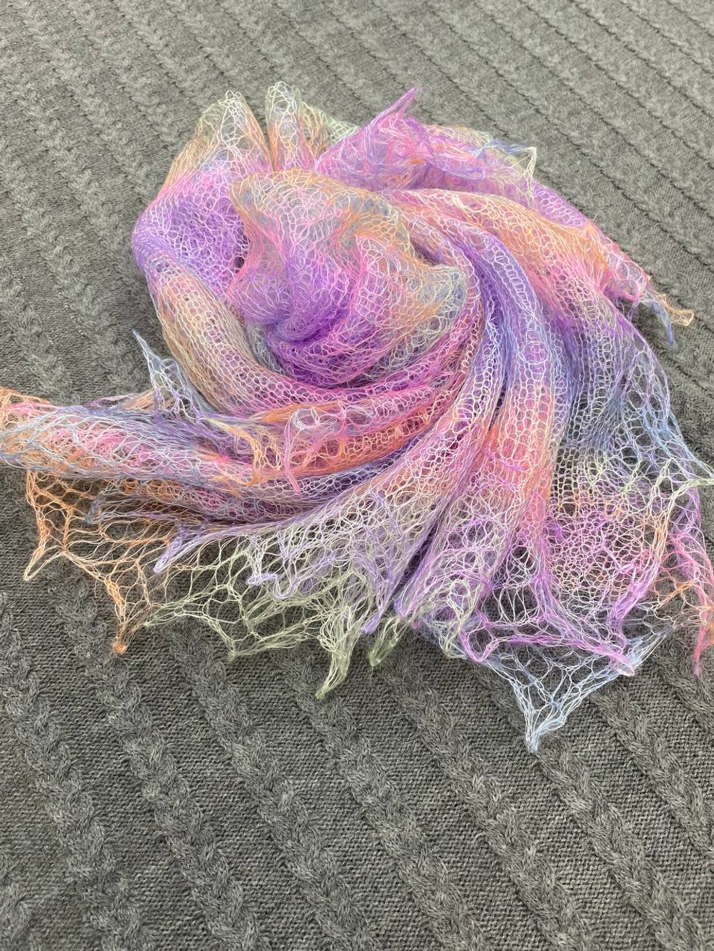 Палантин Радужный