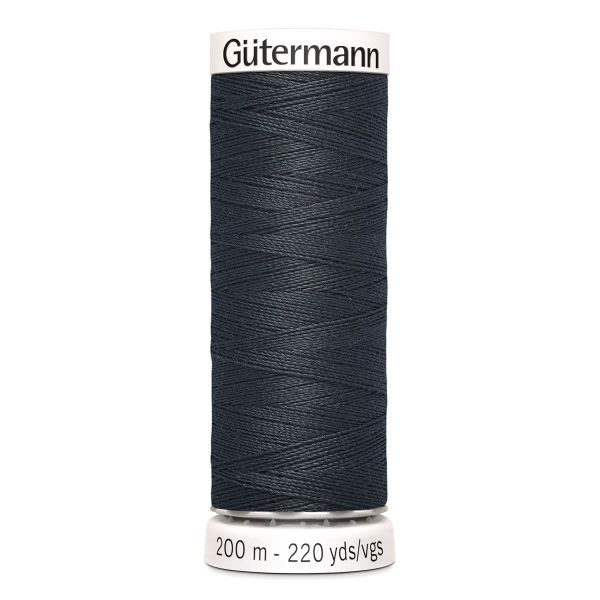 Нитки универсальные Gutermann Sew-all 100 (200 метров), 5 кат. | 799 т.т.серый