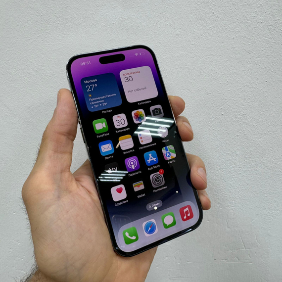 Apple iPhone 14 Pro 256gb АКБ 91% (коробка, кабель)